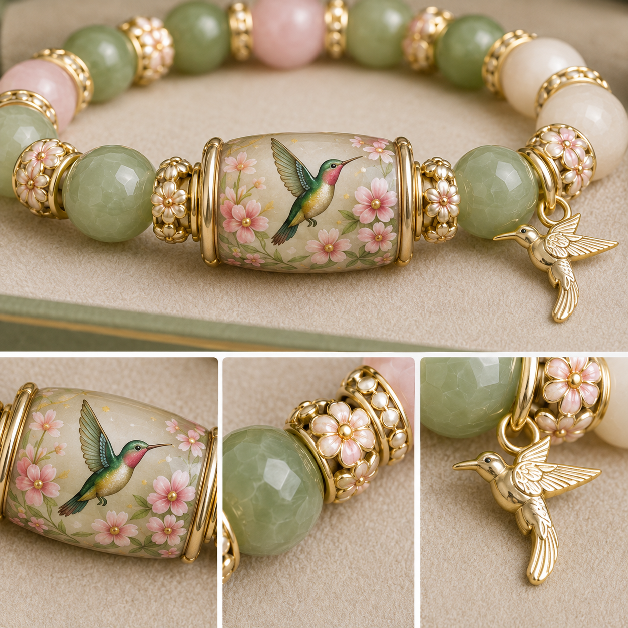 🌿 Love, Peace & Spring Blessings 💖 | 2026 Limited Edition Bracelet - Only 18 Left