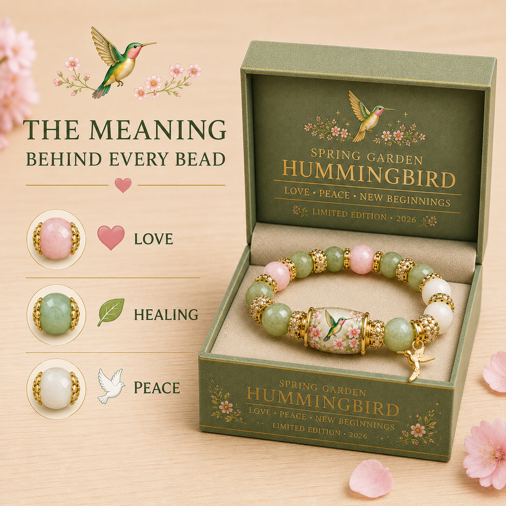 🌿 Love, Peace & Spring Blessings 💖 | 2026 Limited Edition Bracelet - Only 18 Left