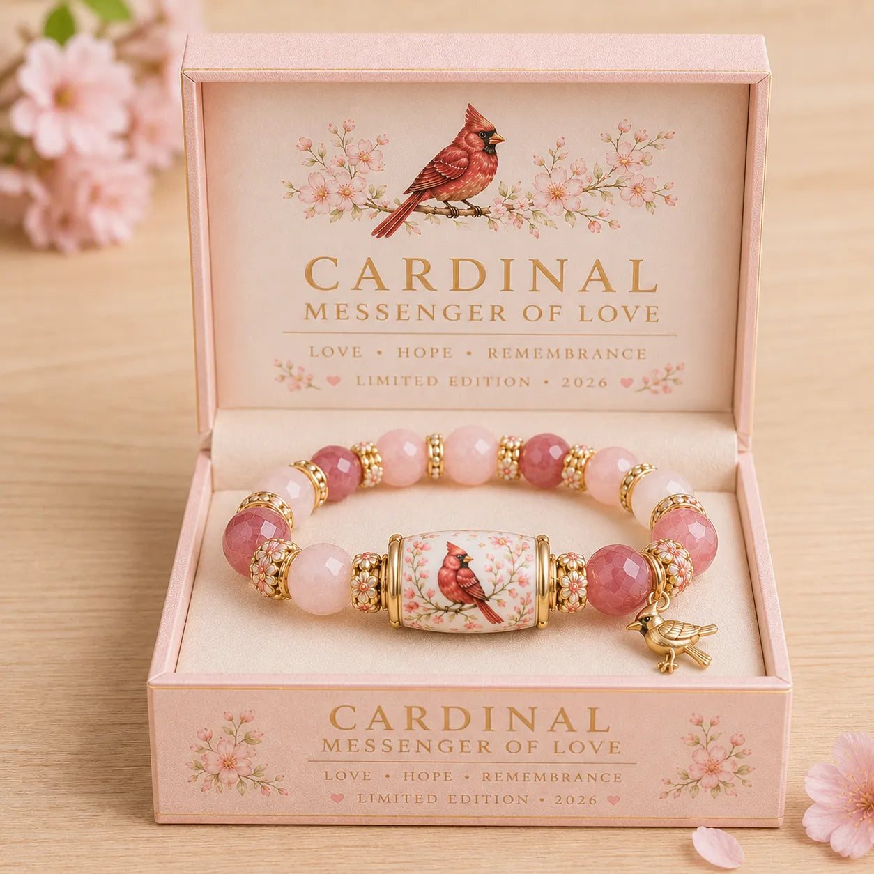 🌿 Love, Peace & Spring Blessings 💖 | 2026 Limited Edition Bracelet - Only 18 Left