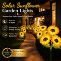 🌻 65K+ SOLD! 2026 Upgraded Solar Sunflowers – Realistic Petals & Garden Glow