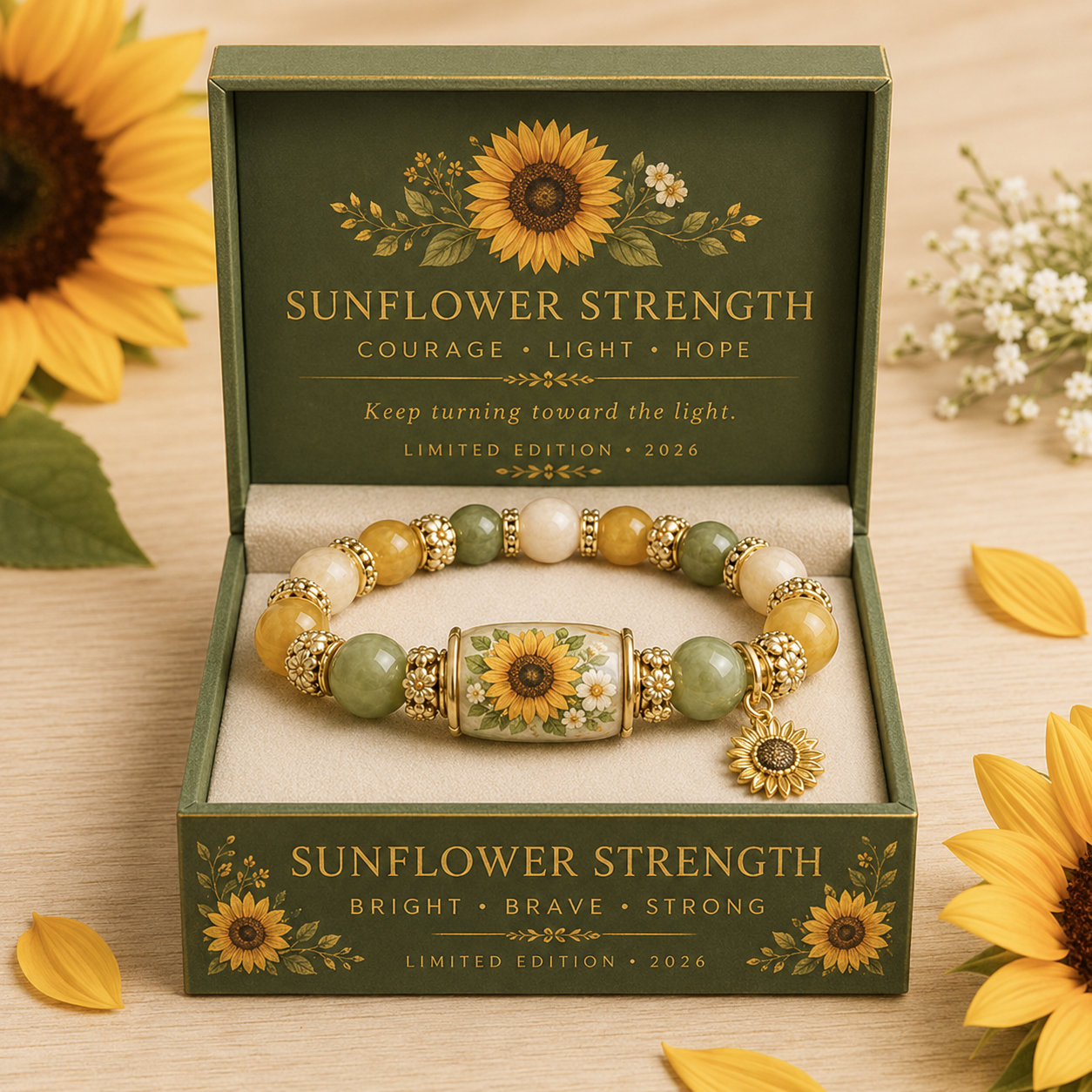 🌿 Love, Peace & Spring Blessings 💖 | 2026 Limited Edition Bracelet - Only 18 Left